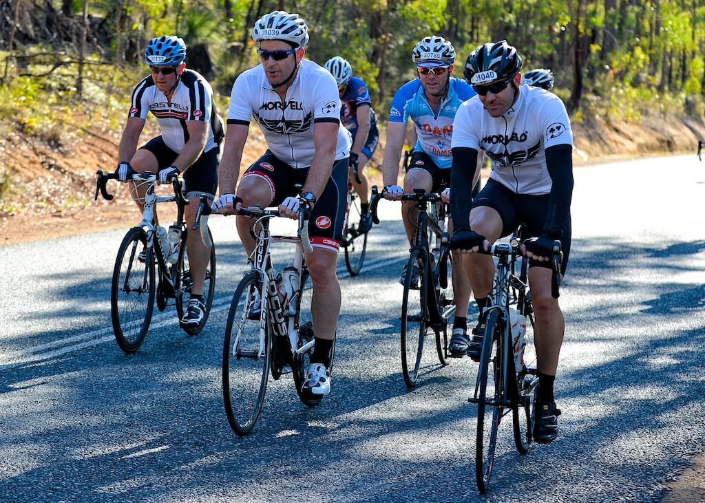 Bike riders at the 5 Dams Challenge for Bicycle WA Image 2