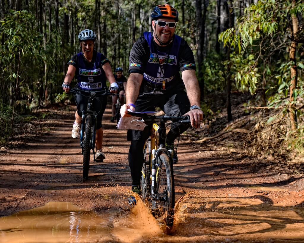 Blog photo - Bike riding at Max Adventure in Dwellingup for the Starlight children's foundation